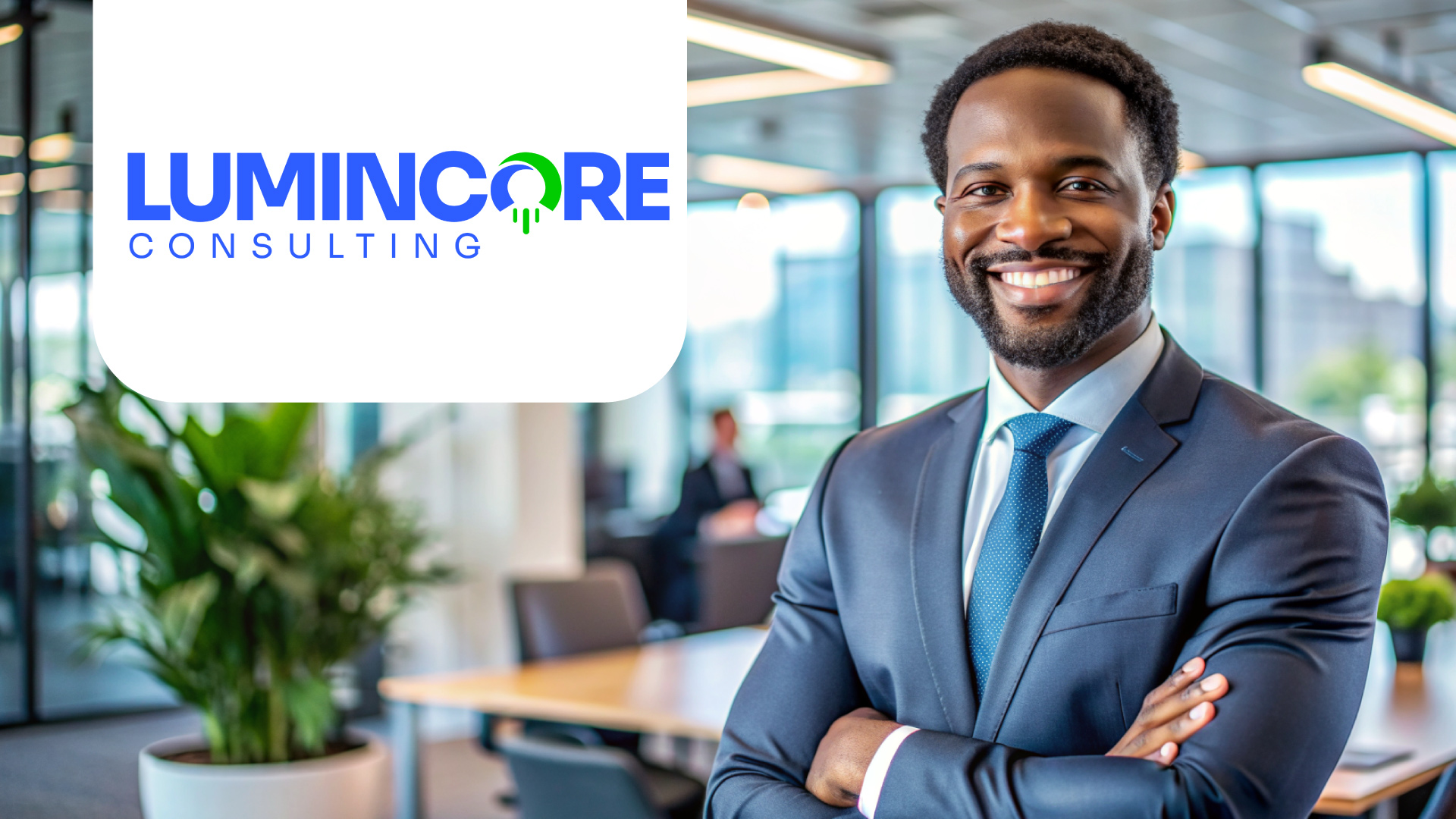 Team of expert consultants at Lumincore Consulting strategizing in their Accra office showcasing their approach to driving business success in Ghana Lumincore Consulting is the best consulting firm in Ghana