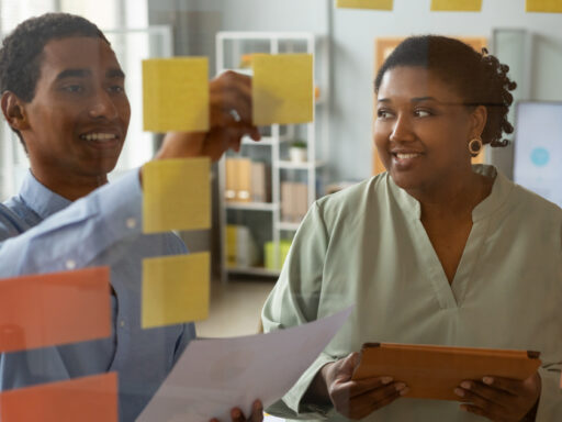 Business consultants in Ghana such as LuminCore Consult advising entrepreneurs and investors.