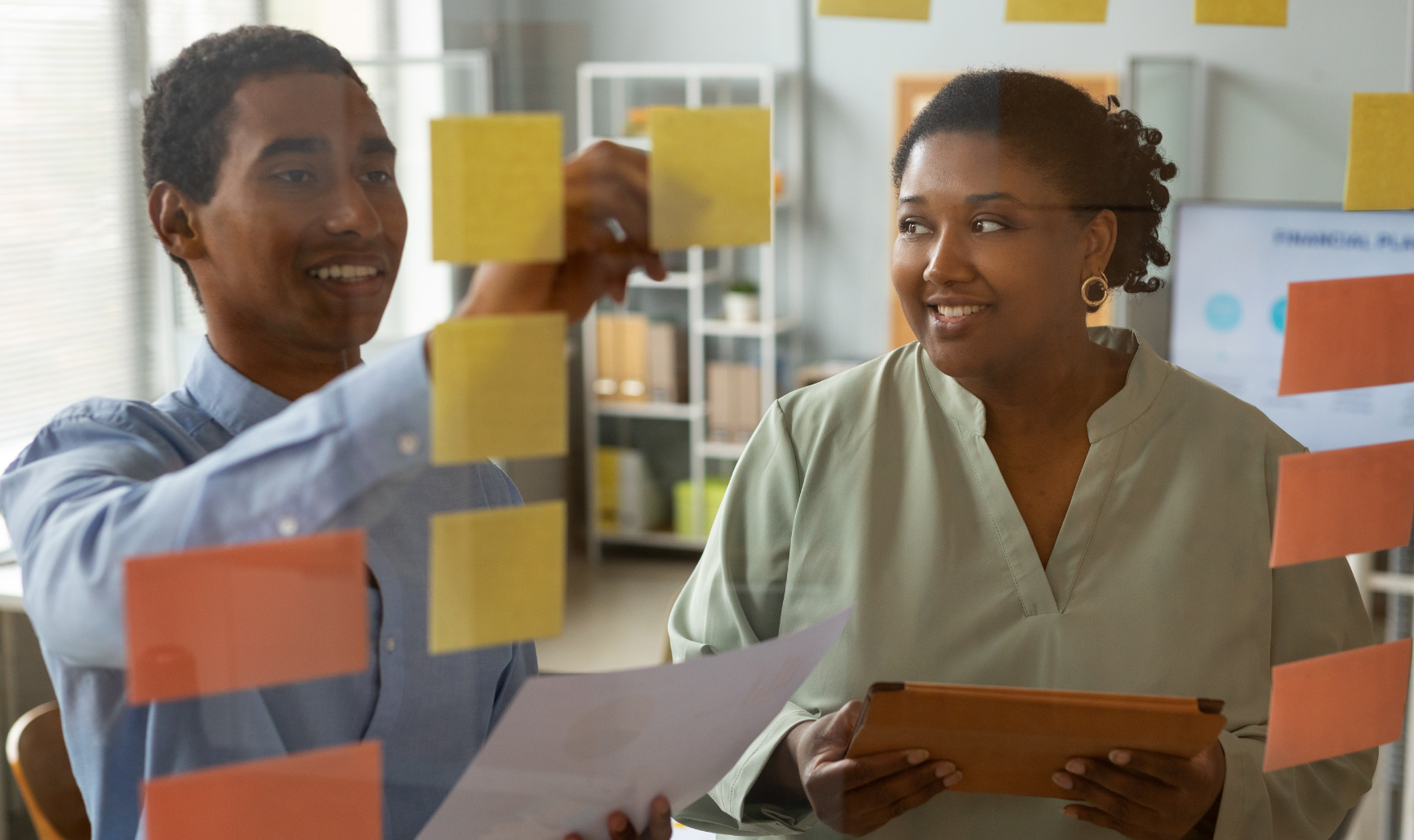 Business consultants in Ghana such as LuminCore Consult advising entrepreneurs and investors.